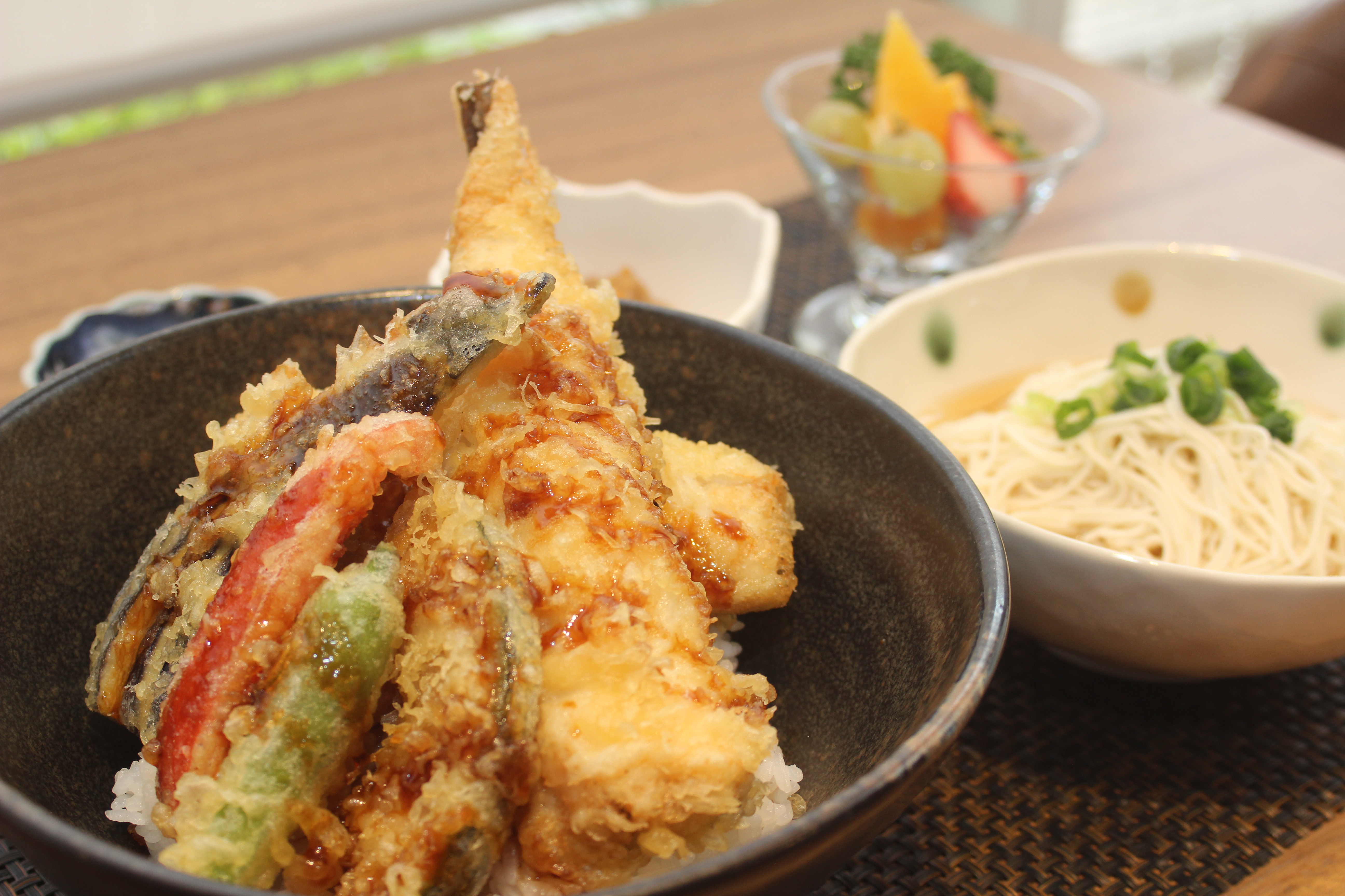 三陸産 穴子天丼
