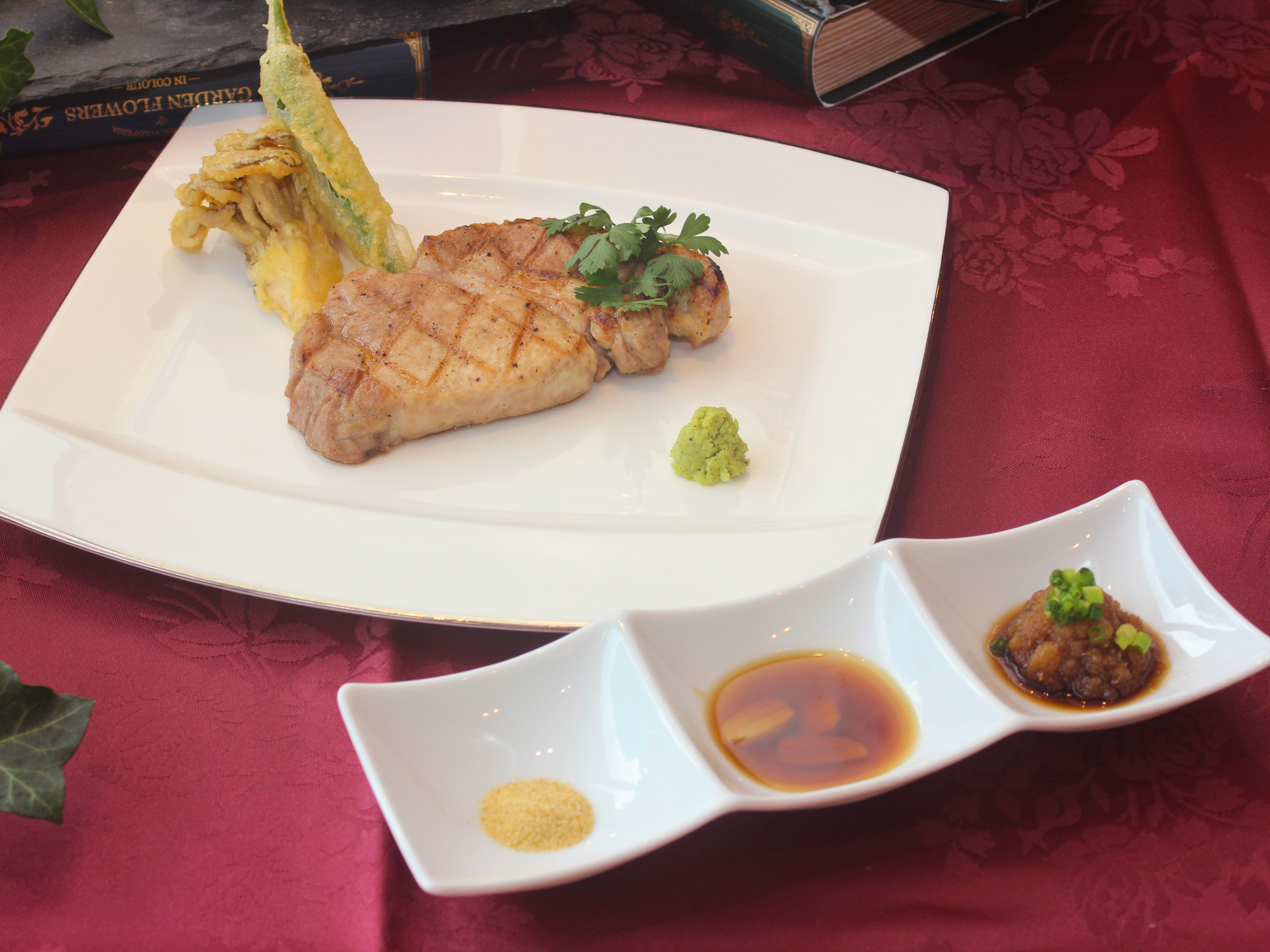 蔵王JAPAN X ロース肉のグリエ