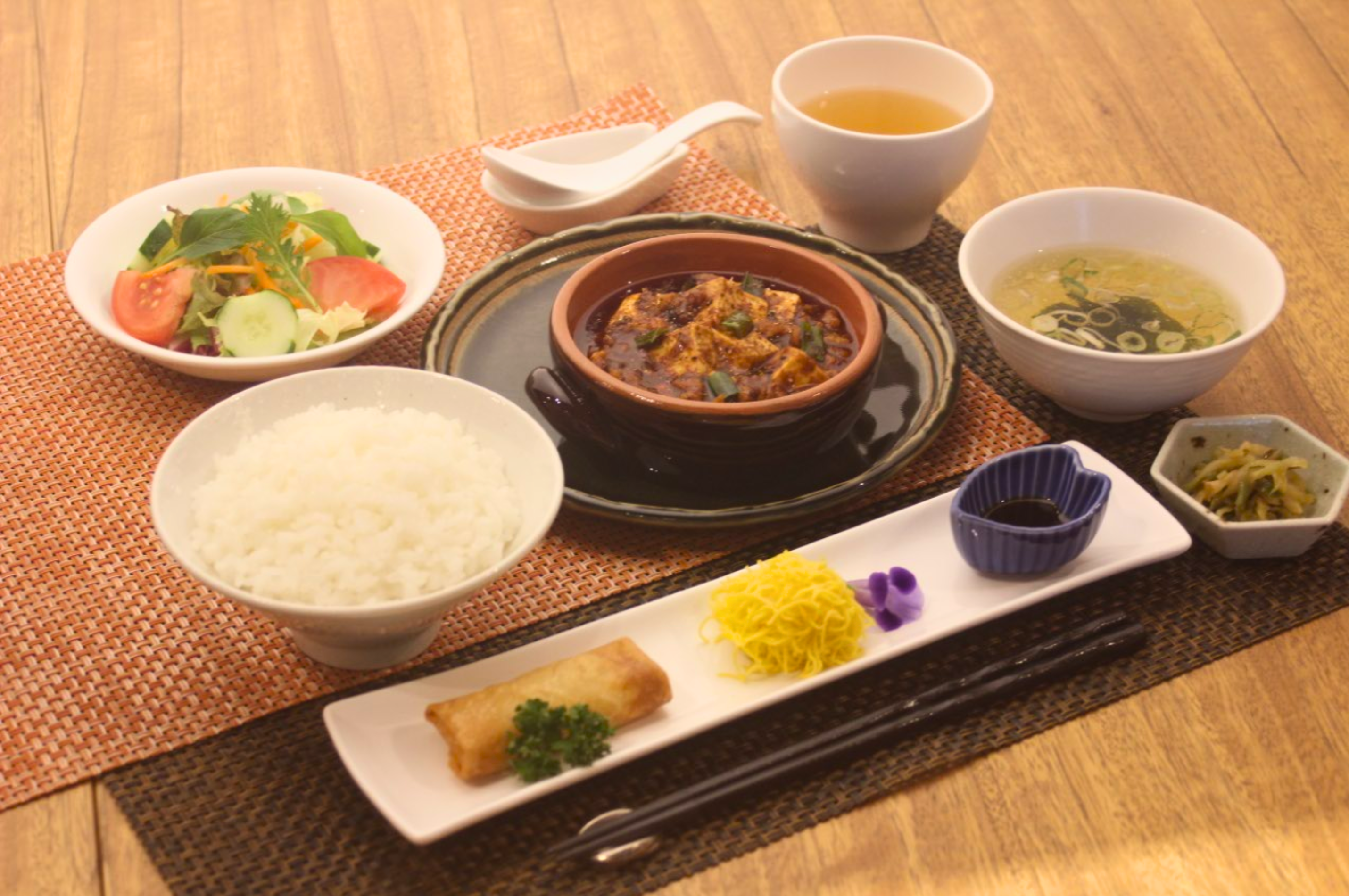 四川風麻婆豆腐セット